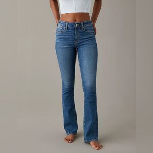 American Eagle Next Level High-Waisted Skinny Kick Jeans Blue Size 2